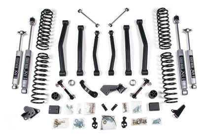 4.5 Inch Lift Kit Jeep Wrangler JK 12-18 4-Door Sway Bar Disconnect BDS Suspension-1