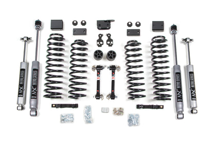 3 Inch Lift Kit Jeep Wrangler JK 07-11 4-Door Fixed Link Sway Bar BDS Suspension-1