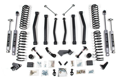 4.5 Inch Lift Kit Jeep Wrangler JK 07-11 4-Door Sway Bar Disconnects BDS Suspension
