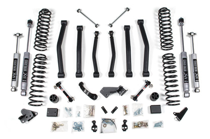 4.5 Inch Lift Kit Jeep Wrangler JK 07-11 4-Door Fixed Sway Bar Link BDS Suspension