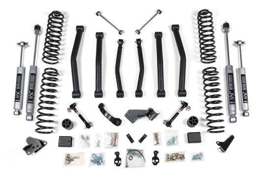 4.5 Inch Lift Kit Jeep Wrangler JK 07-11 4-Door Fixed Sway Bar Link BDS Suspension
