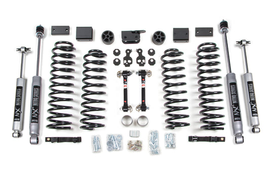 3 Inch Lift Kit Jeep Wrangler JK 12-18 2-Door Sway Bar Disconnects BDS Suspension-1