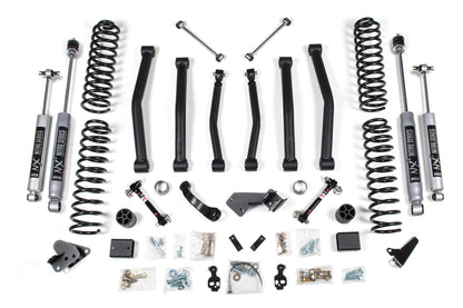 4 Inch Lift Kit Jeep Wrangler JK 12-18 2-Door Fixed Link Sway Bar BDS Suspension-1