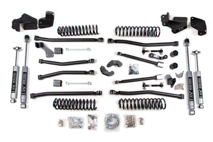 4 Inch Lift Kit Long Arm Jeep Wrangler JK 07-18 2-Door Fixed Sway Bar Links BDS Suspension-1