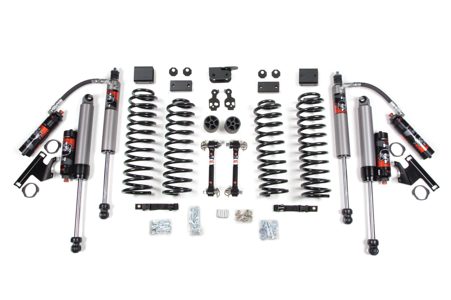 3 Inch Lift Kit Jeep Wrangler JK 07-11 2-Door Sway Bar Disconnects BDS Suspension-2