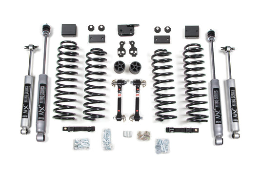 3 Inch Lift Kit Jeep Wrangler JK 07-11 2-Door Sway Bar Disconnects BDS Suspension