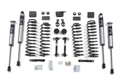 3 Inch Lift Kit Jeep Wrangler JK 07-11 2-Door Fixed Link Sway Bar BDS Suspension-1