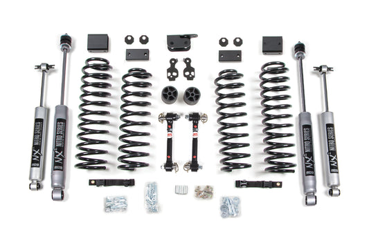 3 Inch Lift Kit Jeep Wrangler JK 07-11 2-Door Fixed Link Sway Bar BDS Suspension