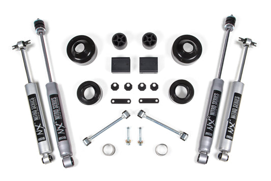 2 Inch Lift Kit Coil Spacer Jeep Wrangler JK 12-18 2-Door BDS Suspension-1