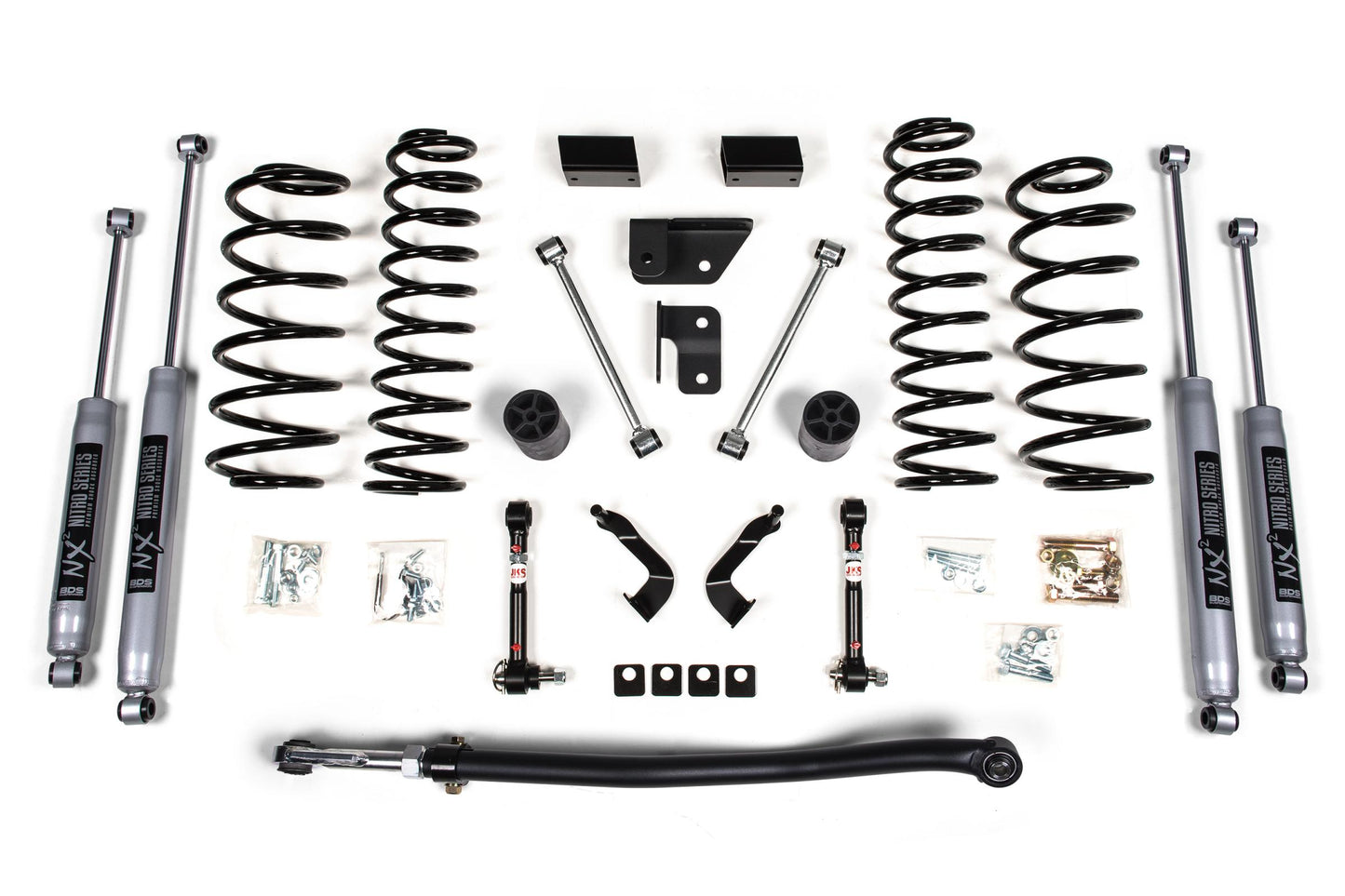 3 Inch Lift Kit Jeep Wrangler JL 18-24 4-Door BDS Suspension-1
