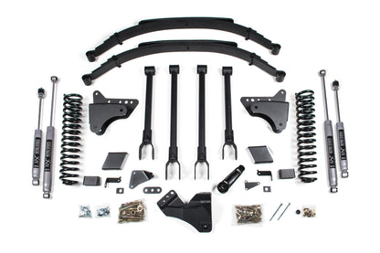 8 Inch Lift Kit 4-Link Conversion Ford F250/F350 Super Duty 11-16 4WD Gas BDS Suspension-1