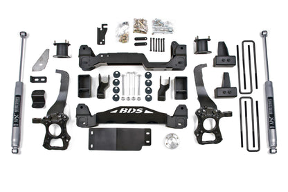 4 Inch Lift Kit Ford F150 2014 4WD 4 inch Block Kit BDS Suspension