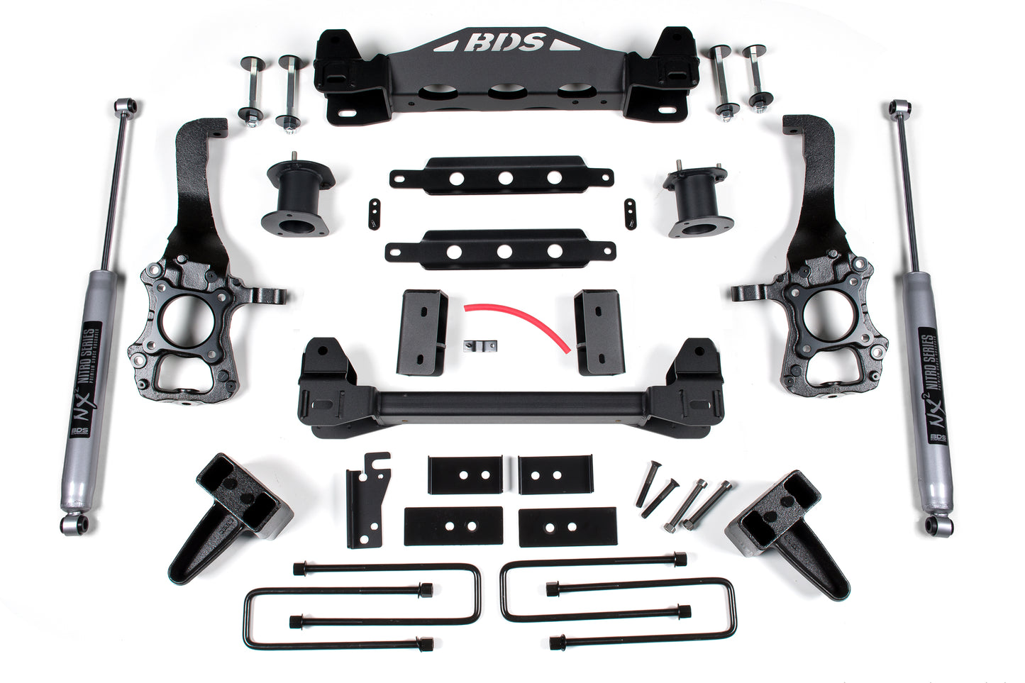 6 Inch Lift Kit Ford F150 2014 2WD 5 Inch Block Kit BDS Suspension