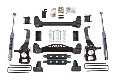 4 Inch Lift Kit Ford F150 15-20 2WD 4 Inch Block Kit BDS Suspension-1