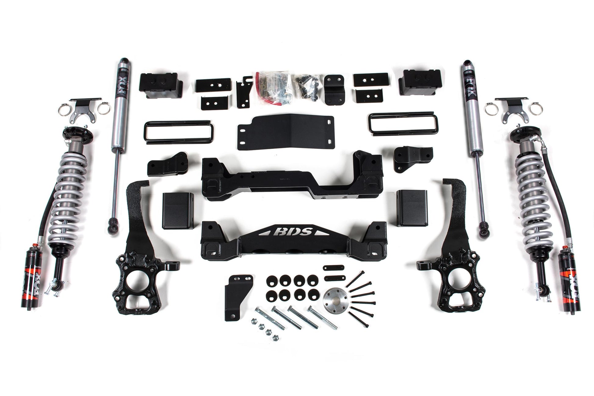 6 Inch Lift Kit FOX 2.5 Performance Elite Coil-Over Ford F150 15-20 4WD BDS Suspension
