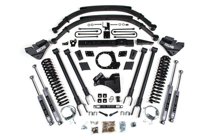 8 Inch Lift Kit 4-Link Conversion Ford F250/F350 Super Duty 17-19 4WD Diesel BDS Suspension-1