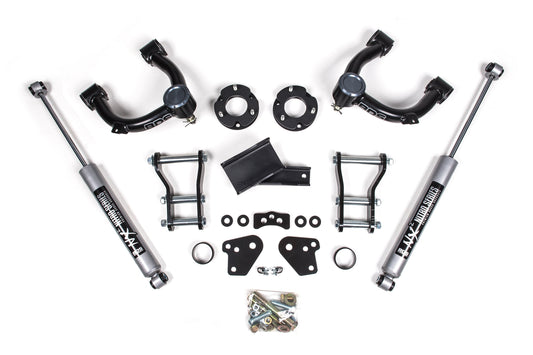 3.5 Inch Lift Kit Ford Ranger 19-23 4WD Cast Aluminum Knuckle BDS Suspension