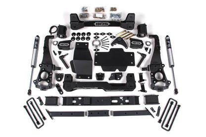 6 Inch Lift Kit Ford Ranger 19-23 4WD Cast Aluminum Knuckle BDS Suspension-1