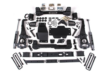 6 Inch Lift Kit Ford Ranger 19-23 4WD Cast Aluminum Knuckle BDS Suspension