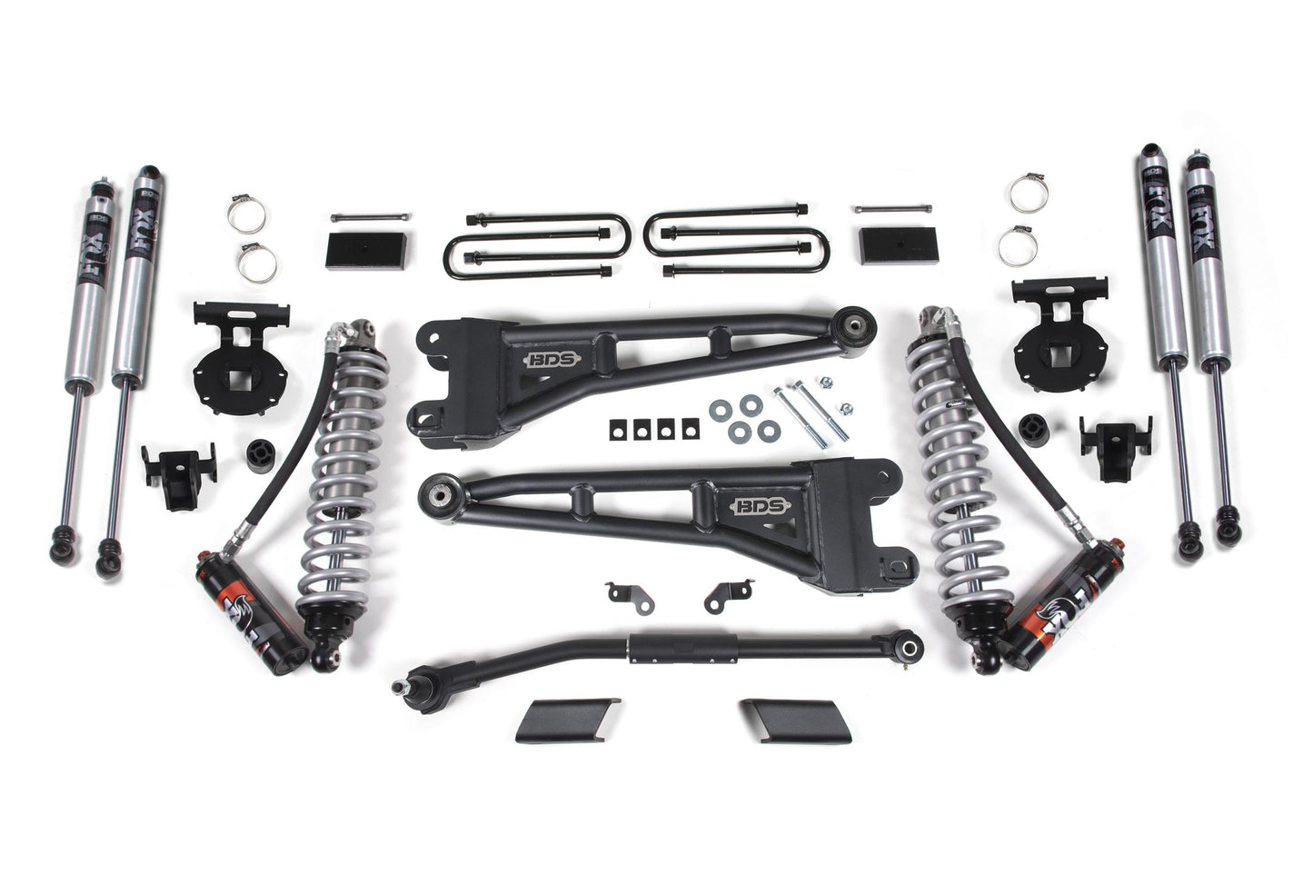 3 Inch Lift Kit w/ Radius Arm FOX 2.5 Performance Elite Coil-Over Conversion Ford F250/F350 Super Duty 20-22 4WD Diesel BDS Suspension