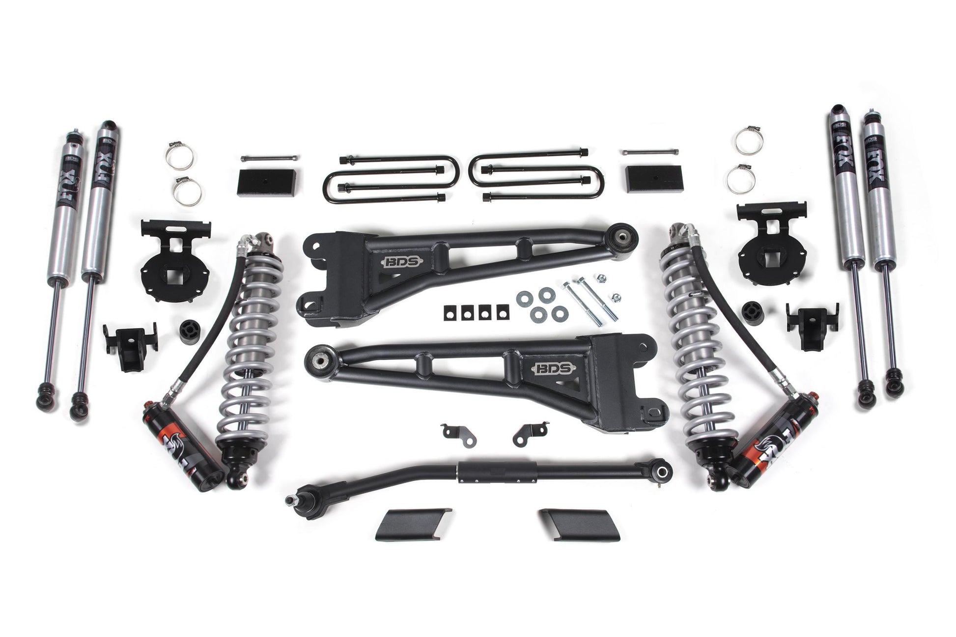 3 Inch Lift Kit w/ Radius Arm FOX 2.5 Performance Elite Coil-Over Conversion Ford F250/F350 Super Duty 20-22 4WD Diesel BDS Suspension