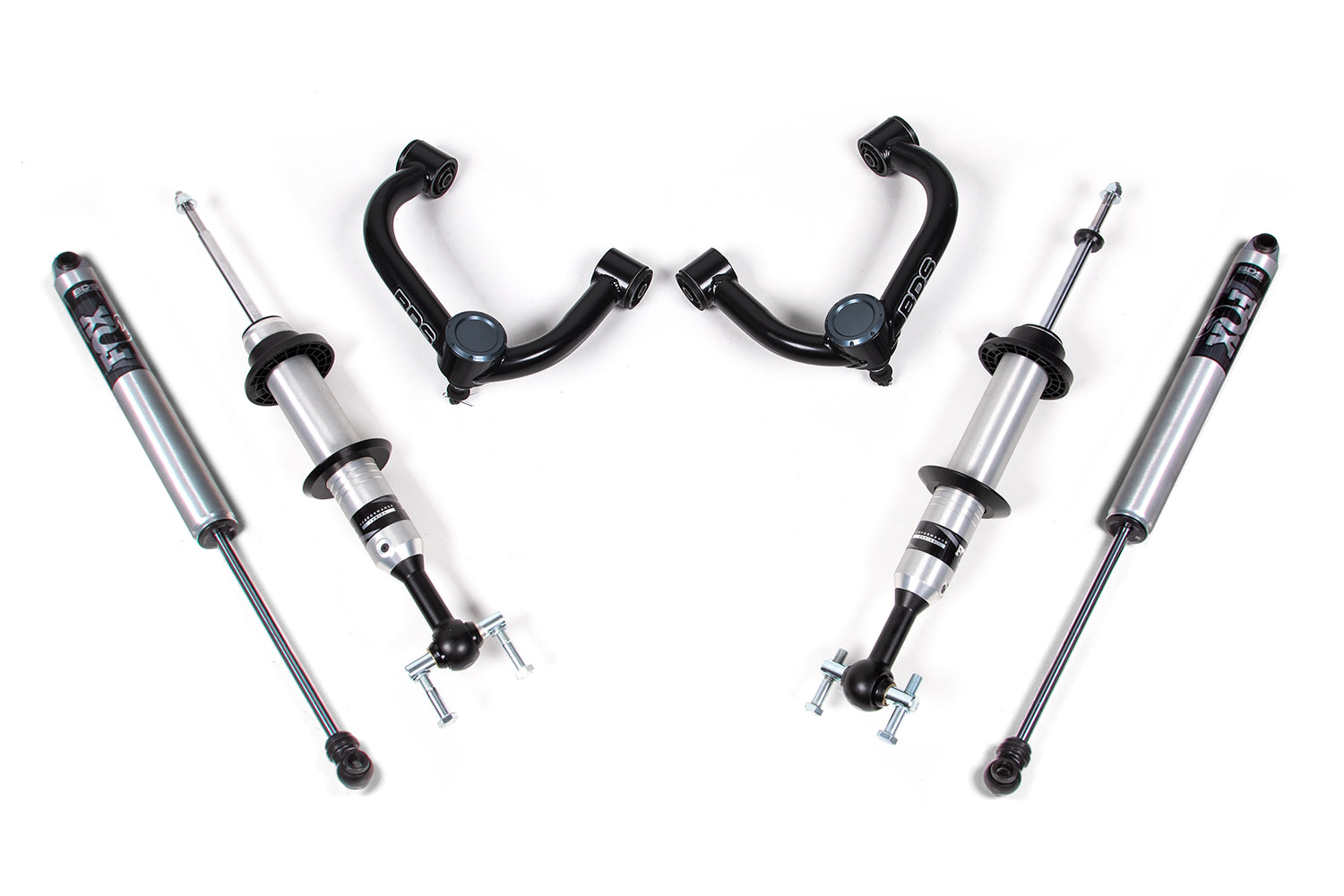 2 Inch Lift Kit FOX 2.0 Strut Ford F150 14-20 4WD Fox 2.0 Performance Shocks BDS Suspension