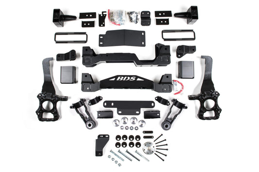4 Inch Lift Kit Ford F150 Raptor 19-20 4WD 5 Inch Block Kit BDS Suspension
