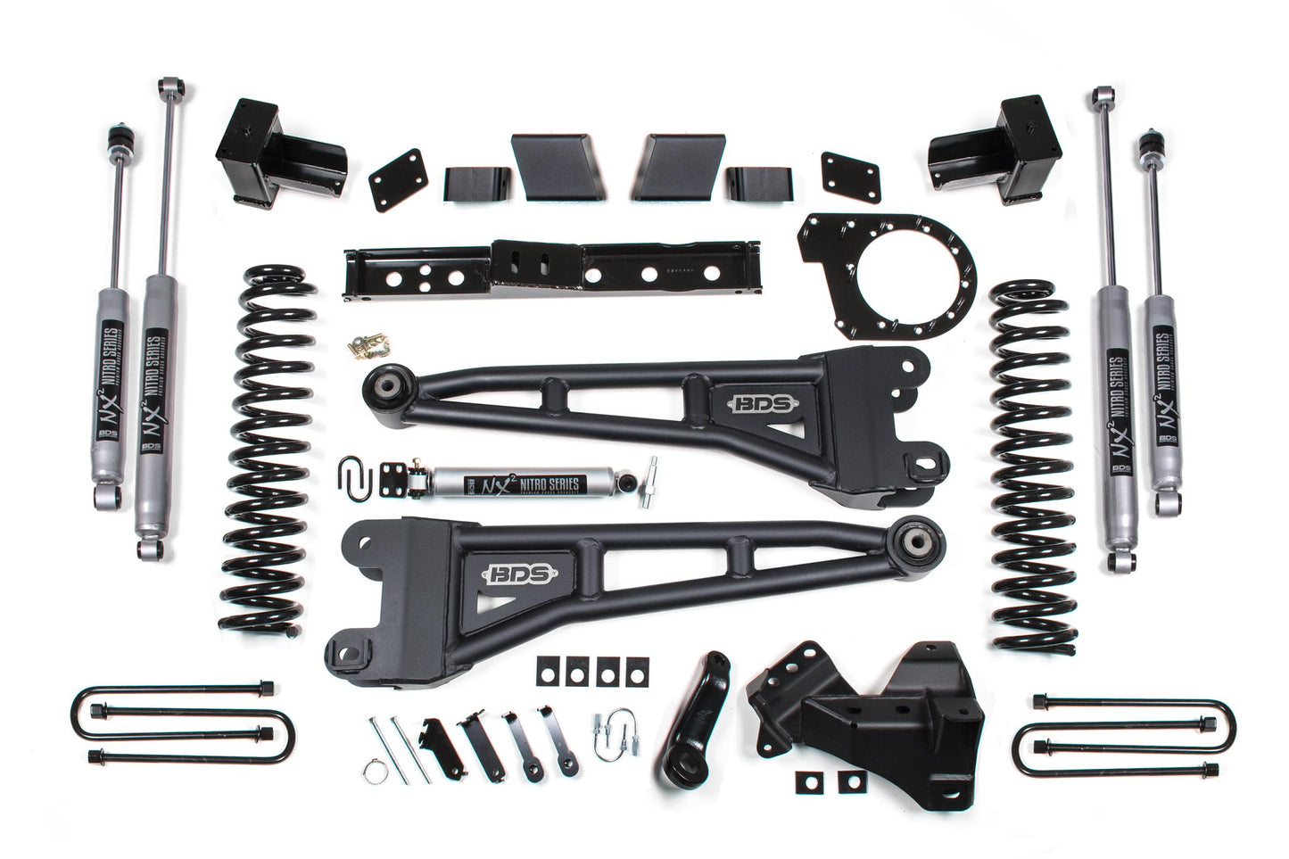 7 Inch Lift Kit w/ Radius Arm Ford F350 Super Duty DRW 20-22 4WD Diesel BDS Suspension-1