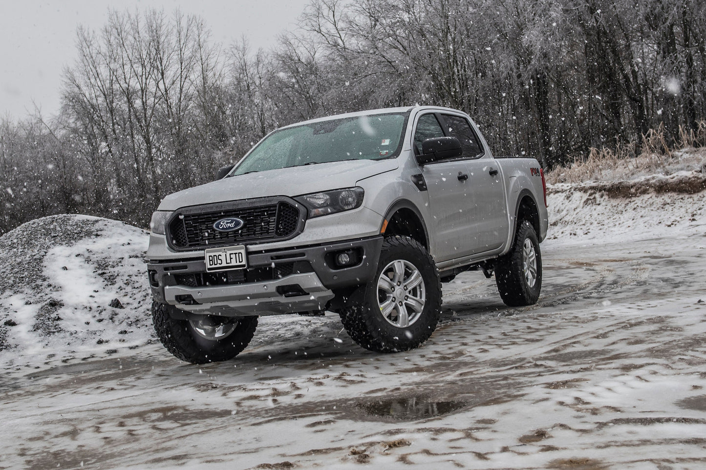 19-Present Ford Ranger 3.5 Inch 2.5 Coilover DSC, UCA, 2.5 DSC Rear Shocks BDS Suspension