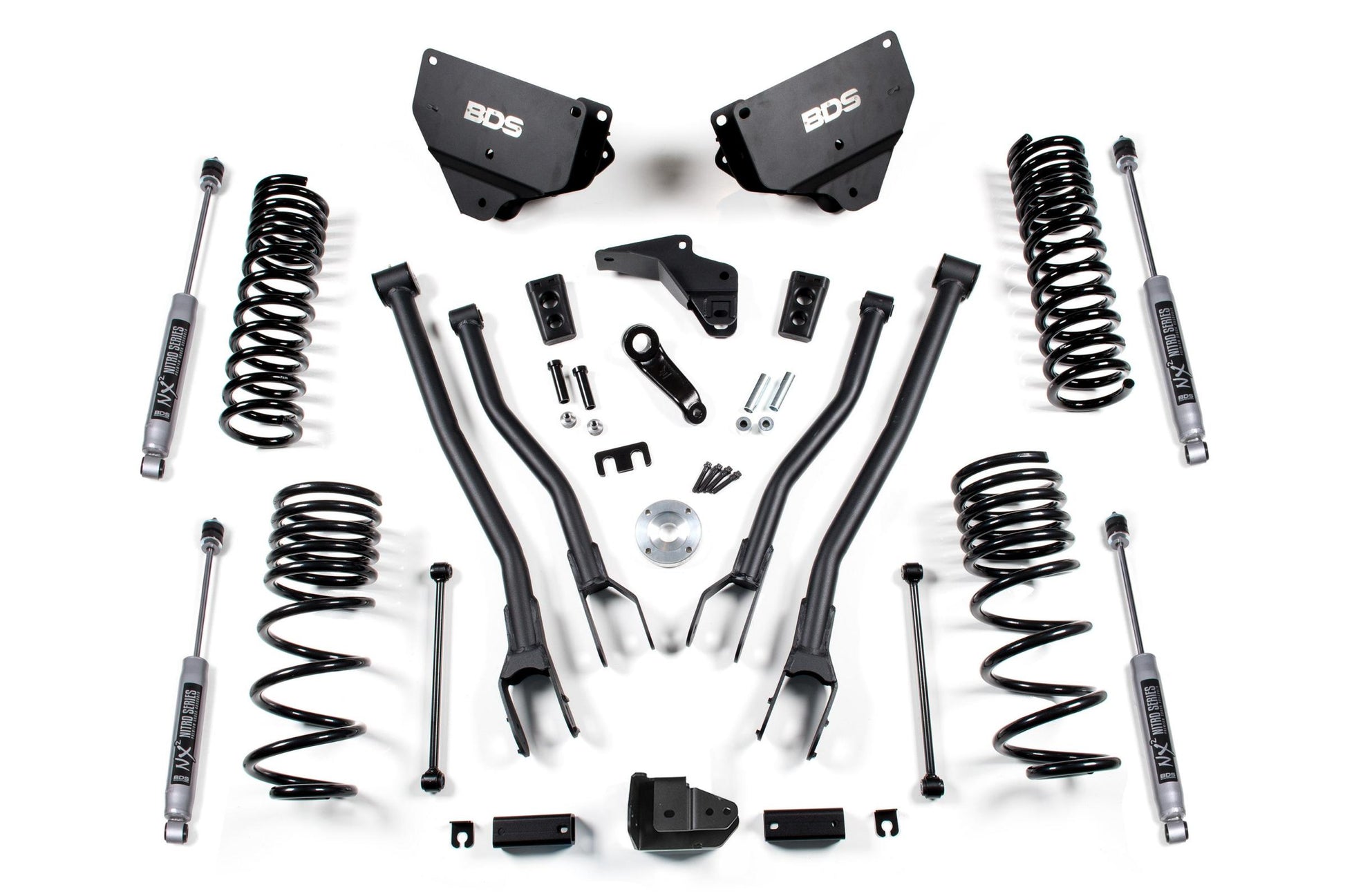 4 Inch Lift Kit w/ 4-Link Ram 2500 14-18 4WD Diesel BDS Suspension