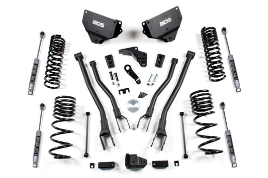 4 Inch Lift Kit w/ 4-Link Ram 2500 14-18 4WD Diesel BDS Suspension
