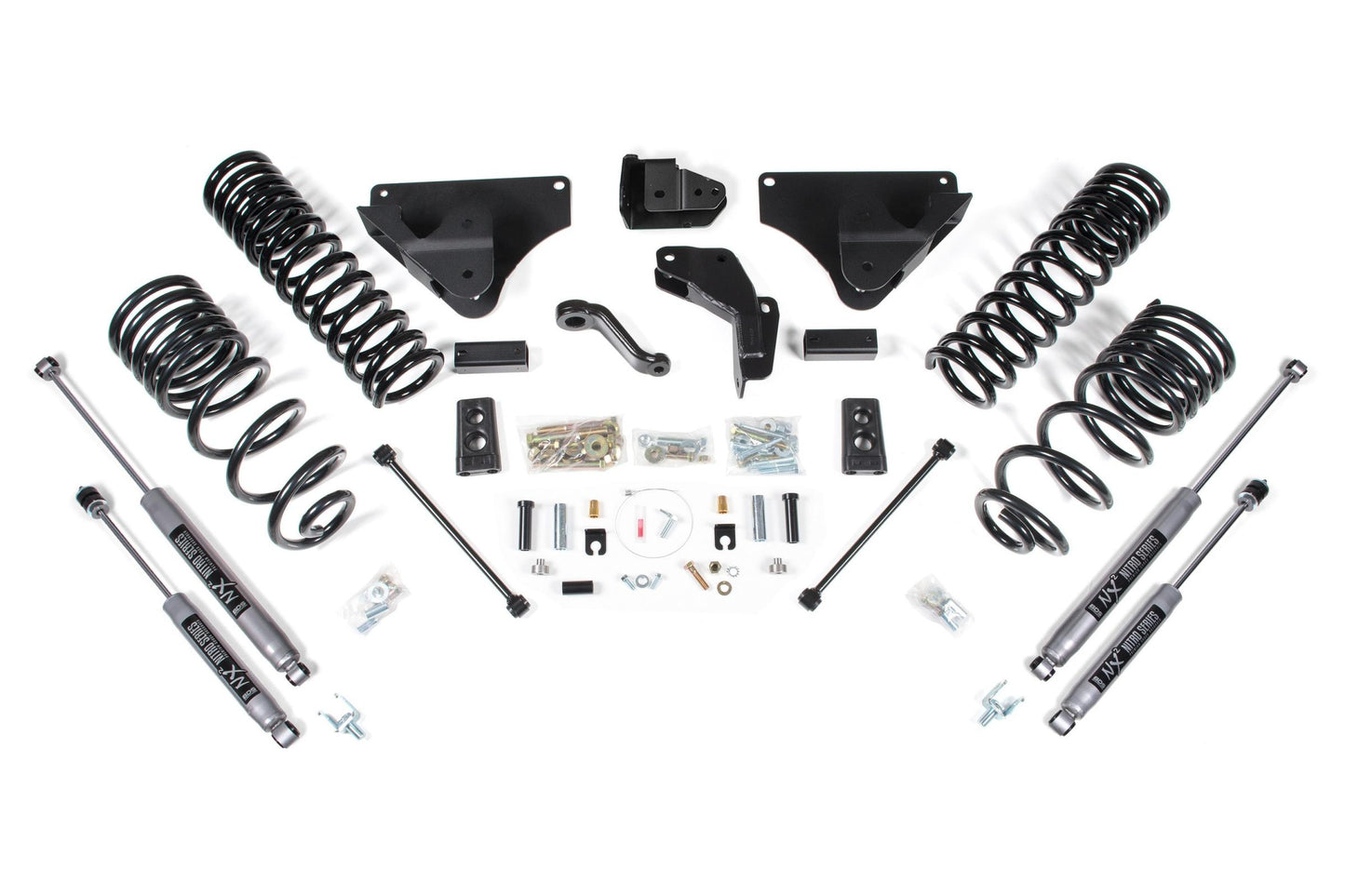 4 Inch Lift Kit Ram 2500 14-18 4WD Gas Rear Lift Coil Springs BDS Suspension
