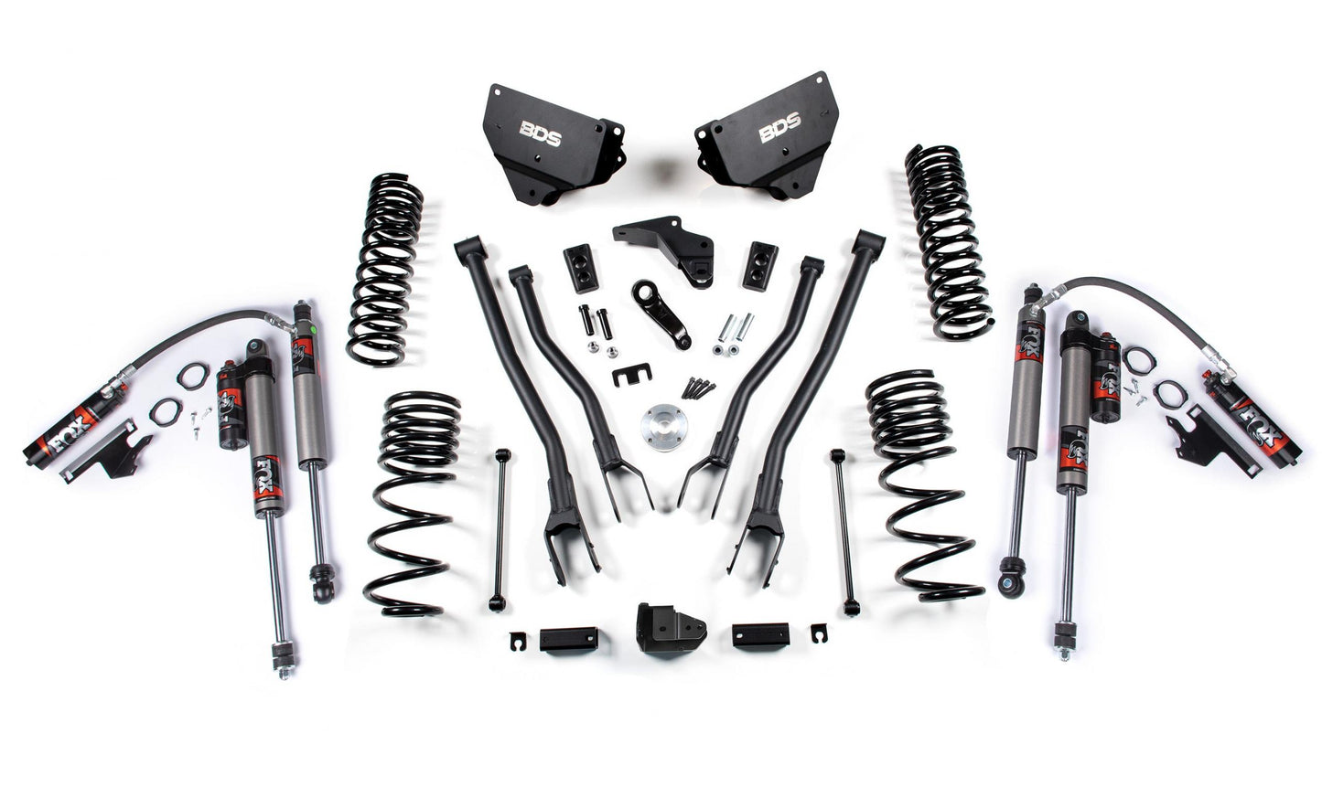 4 Inch Lift Kit w/ 4-Link Ram 2500 14-18 4WD Gas BDS Suspension-2