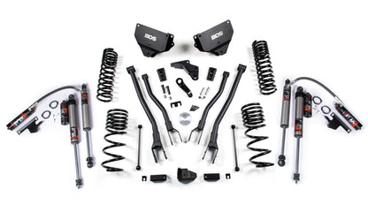 4 Inch Lift Kit w/ 4-Link Ram 2500 14-18 4WD Gas BDS Suspension-2