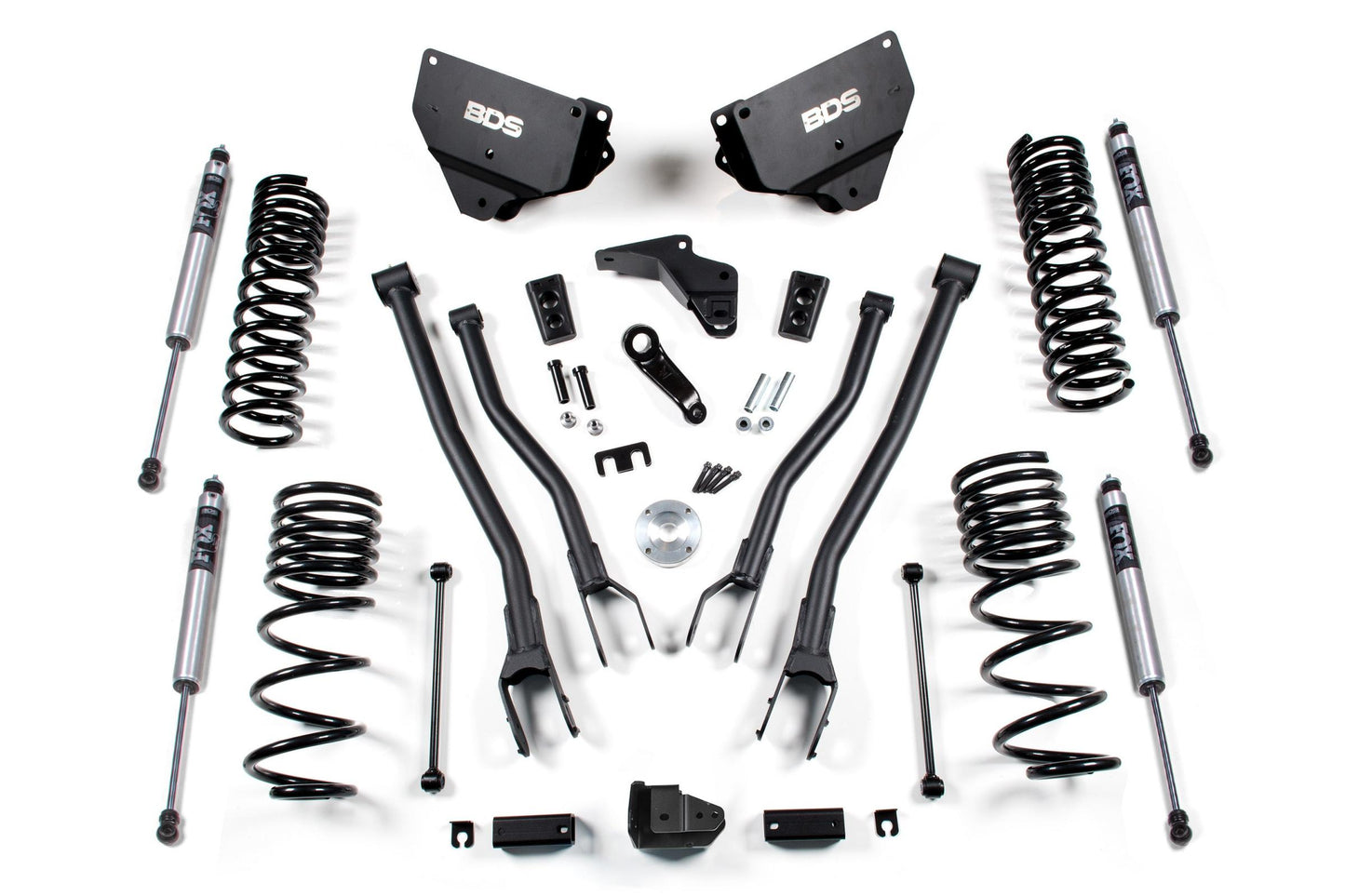 4 Inch Lift Kit w/ 4-Link Ram 2500 14-18 4WD Gas BDS Suspension-1