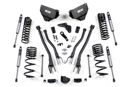 4 Inch Lift Kit w/ 4-Link Ram 2500 14-18 4WD Gas BDS Suspension-1