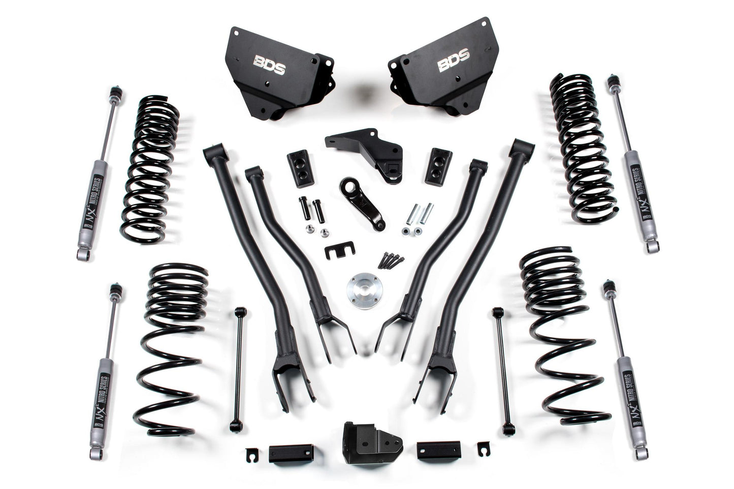 4 Inch Lift Kit w/ 4-Link Ram 2500 14-18 4WD Gas BDS Suspension