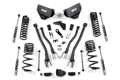 4 Inch Lift Kit w/ 4-Link Ram 2500 14-18 4WD Gas BDS Suspension