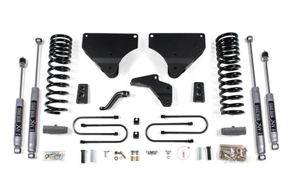 4 Inch Lift Kit Ram 3500 13-18 4WD Gas 3 Inch Block BDS Suspension