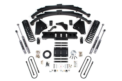 6 Inch Lift Kit Ram 3500 13-18 4WD Diesel Leaf Springs 6 Bolt BDS Suspension