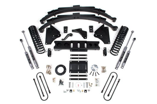 6 Inch Lift Kit Ram 3500 13-18 4WD Diesel Leaf Springs 6 Bolt BDS Suspension