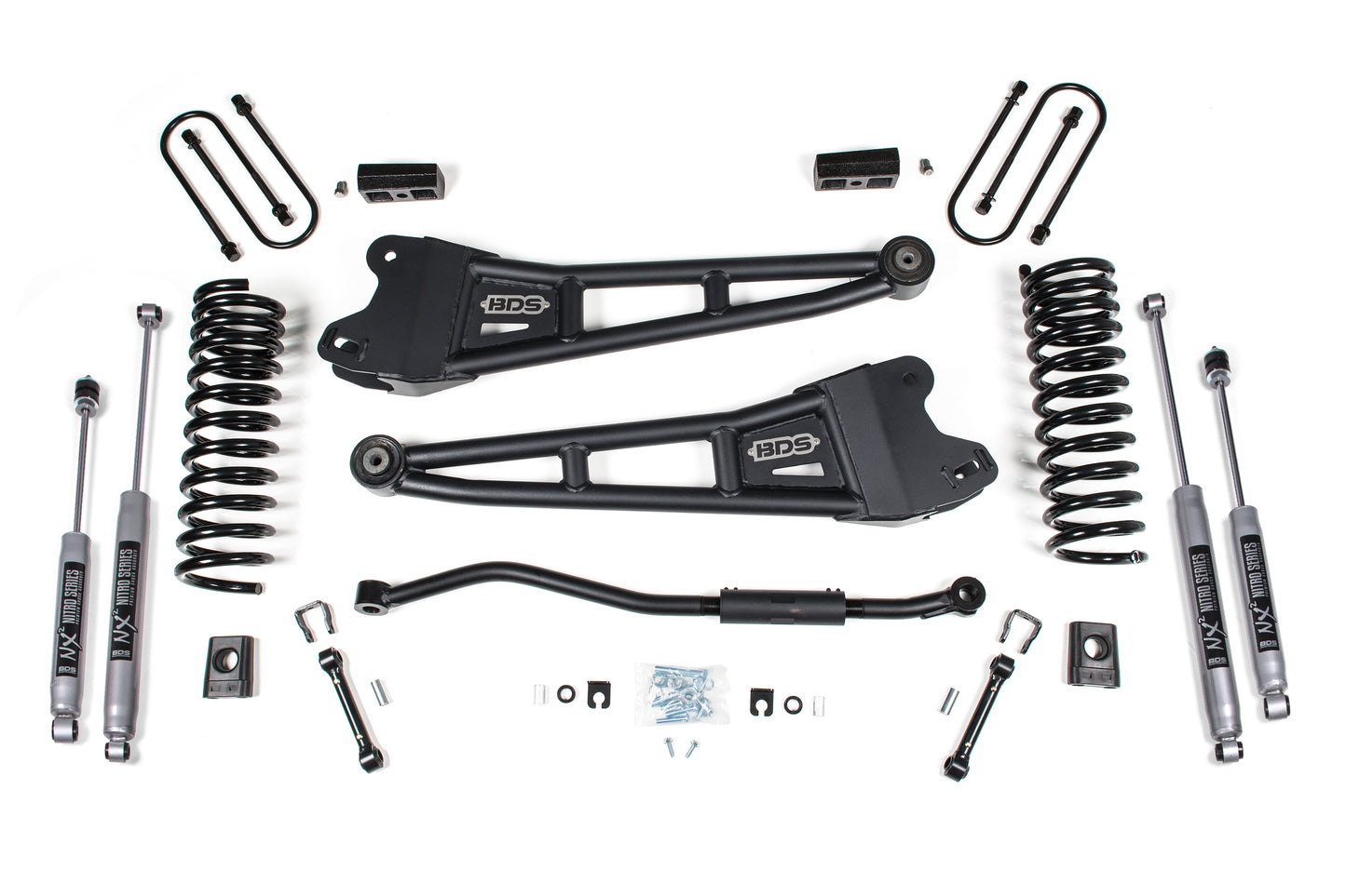 3 Inch Lift Kit w/ Radius Arm Ram 3500 13-18 4WD Diesel BDS Suspension-1