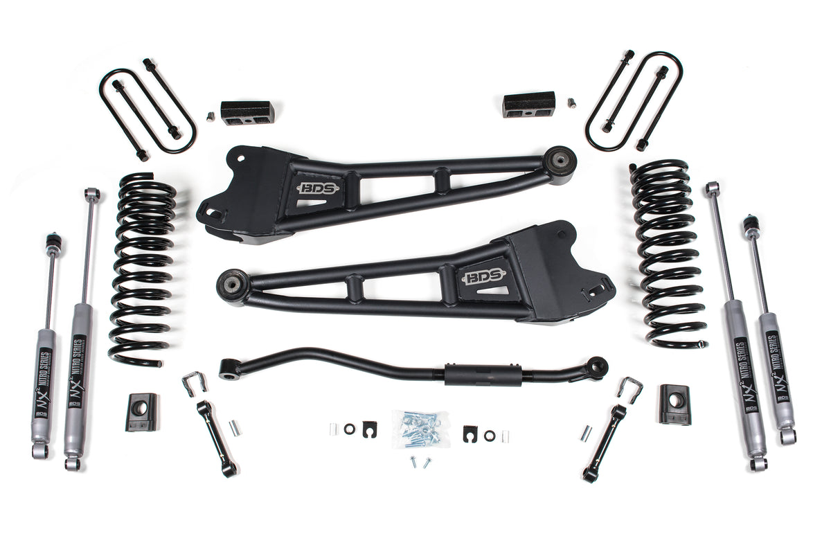 3 Inch Lift Kit w/ Radius Arm Ram 3500 13-18 4WD Diesel BDS Suspension-1