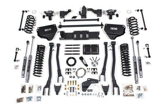 8 Inch Lift Kit w/ 4-Link Ram 2500 14-18 4WD Diesel BDS Suspension