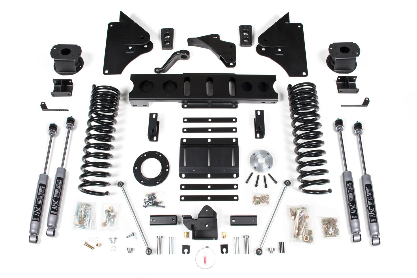6 Inch Lift Kit Ram 2500 w/ Rear Air Ride 14-18 4WD Diesel BDS Suspension-1