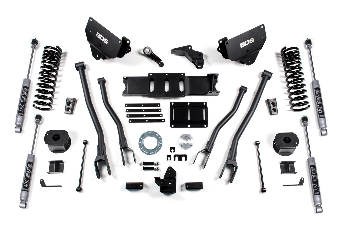 5.5 Inch Lift Kit Ram 2500 w/ Rear Air Ride 14-18 4WD Gas BDS Suspension-1