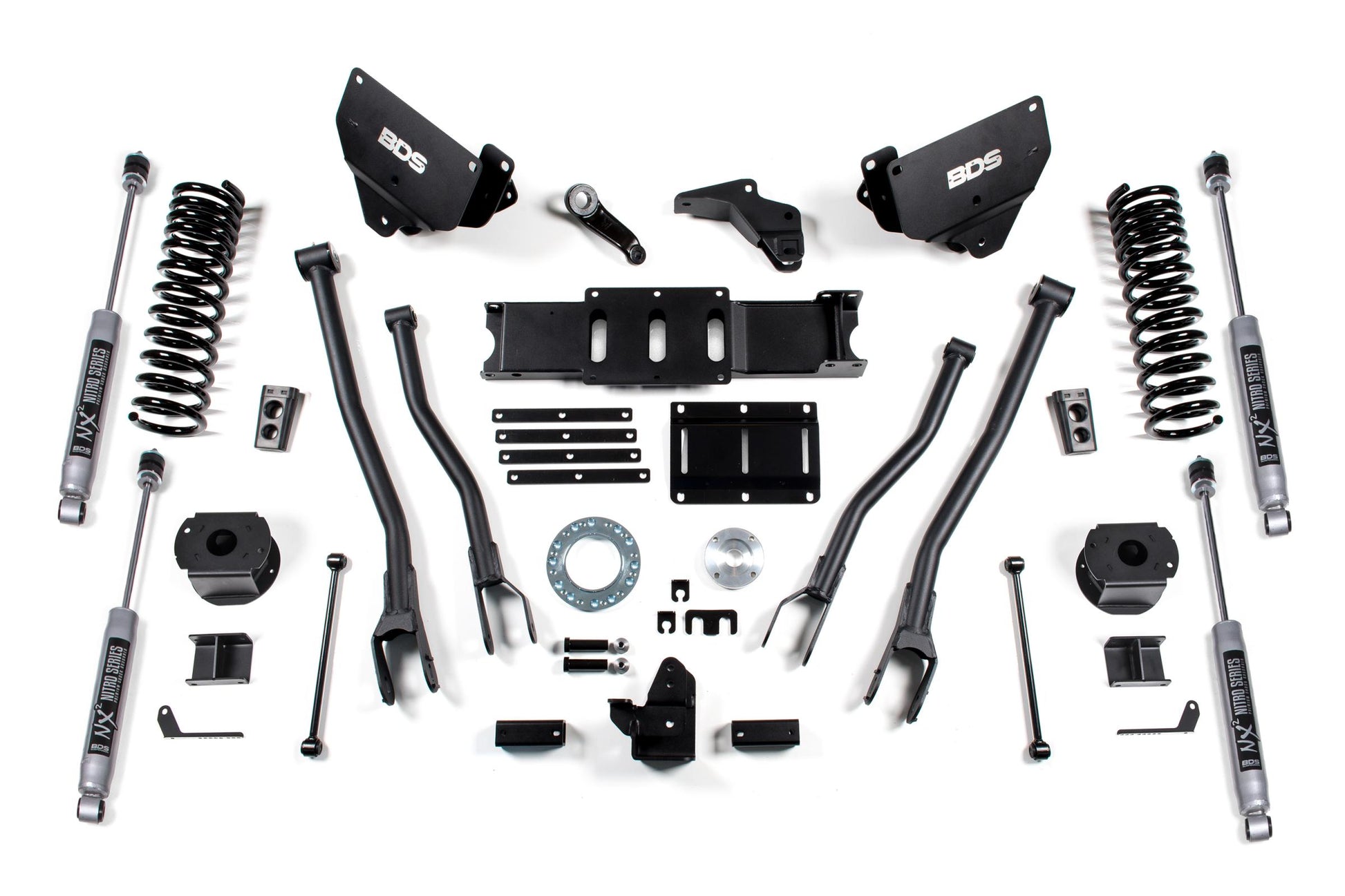 5.5 Inch Lift Kit Ram 2500 w/ Rear Air Ride 14-18 4WD Gas BDS Suspension