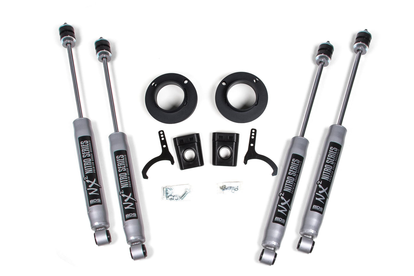 2 Inch Leveling Kit Ram 2500 w/ Rear Air Ride 14-24 4WD BDS Suspension-1