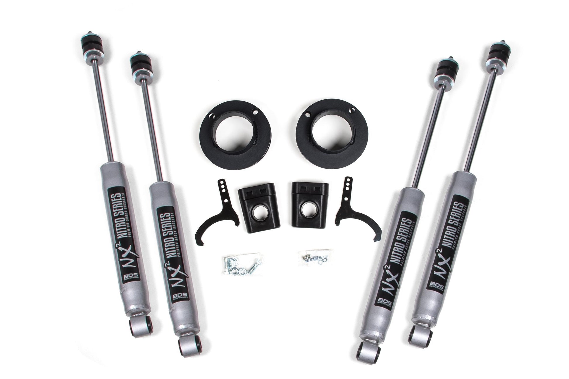 2 Inch Leveling Kit Ram 2500 w/ Rear Air Ride 14-24 4WD BDS Suspension