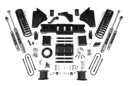 6 Inch Lift Kit Ram 3500 w/ Rear Air Ride 13-18 4WD Diesel 8 Bolt Indexing Ring BDS Suspension-1